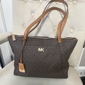 Michael Kors Brown logo purse.